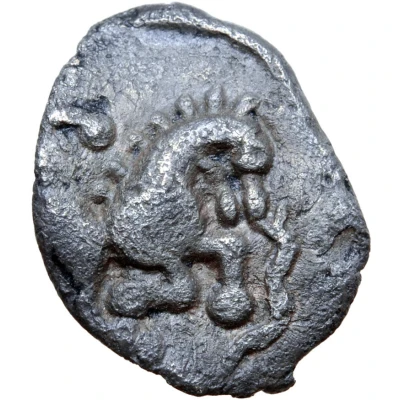 Quinarius Manching type group A 150 BC - 50 BC back