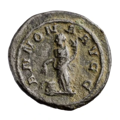 Quinarius - Philippus I ANNONA AVGG; Annona back