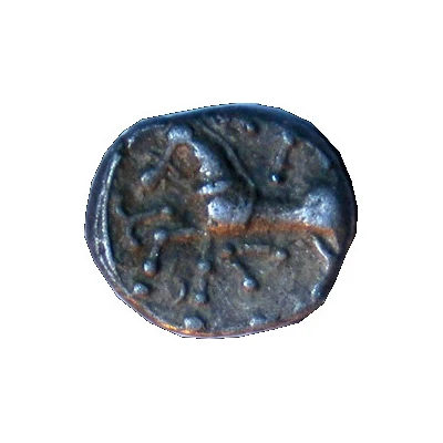 Quinarius at reversed delta KALETEDOY 80 BC - 50 BC back