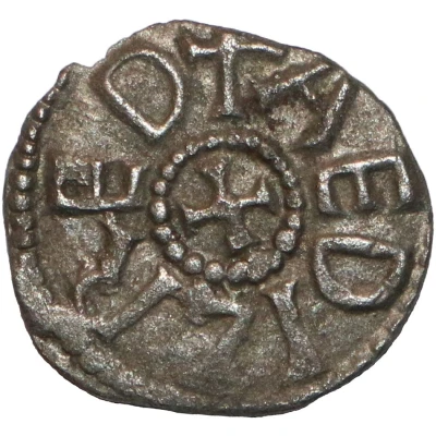 Sceat - Æthelred I 2nd reign; Variety x front