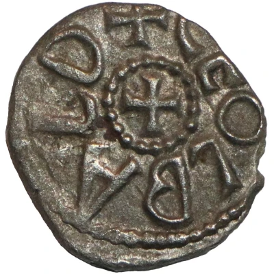 Sceat - Æthelred I 2nd reign; Variety x back