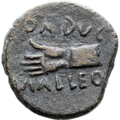 Semis - Augustus CONDVC MALLEOL 27 BC - 14 AD front