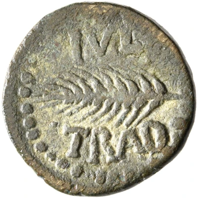 Semis - Augustus IVL TRAD 17 BC - 2 AD back