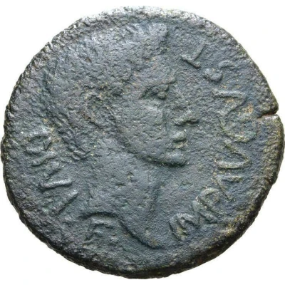 Semis - Augustus MVN ILERDA 27 BC - 14 AD front