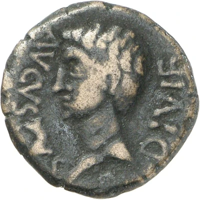 Semis - Augustus REX PTOL C LAETILIVS APALVS II V Q 6 BC - 14 AD front