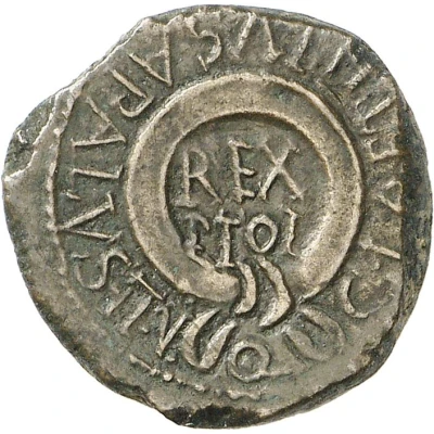 Semis - Augustus REX PTOL C LAETILIVS APALVS II VQ 6 BC - 14 AD back