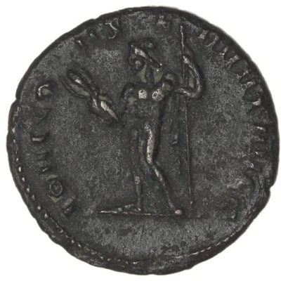 Semis - Diocletianus IOVI CONSERVATORI AVGG; Jupiter; Rome back