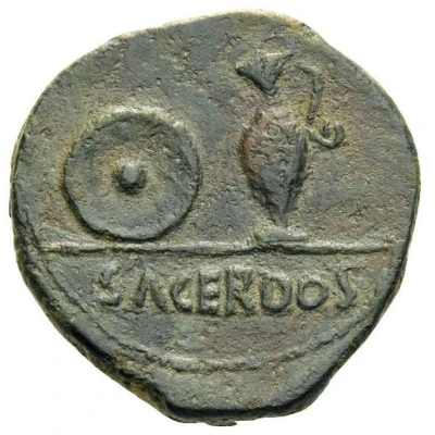 Semis SACERDOS 44 BC - 27 BC back