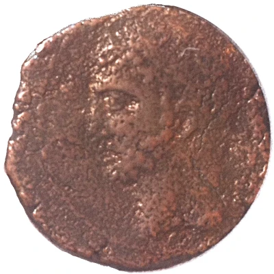 Semis - Syphax Western Numidia; small beard, horseman left 213 BC - 202 BC front