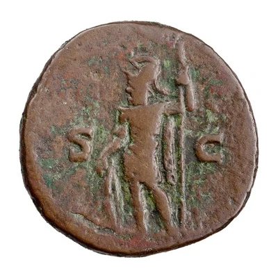 Semis - Trajan Decius S C; Mars back