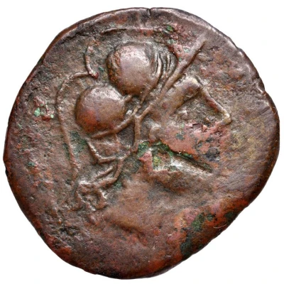 Semis hippocampus, legend eterter 170 BC - 150 BC front