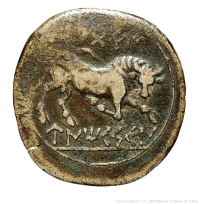 Semis legend atabels tiberi 150 BC - 100 BC back