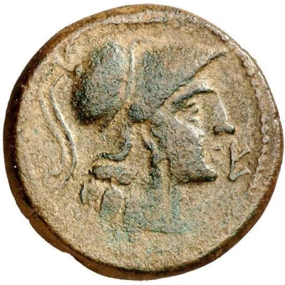 Semis legend e, dolphin 195 BC - 170 BC front