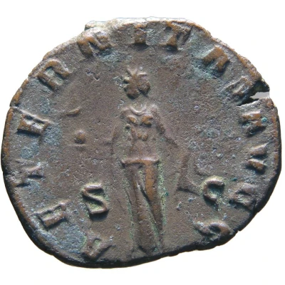 Sestertius - Aemilianus AETERNITAS AVGG S C; Aeternitas back