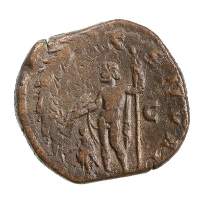 Sestertius - Aemilianus IOVI CONSERVAT S C back