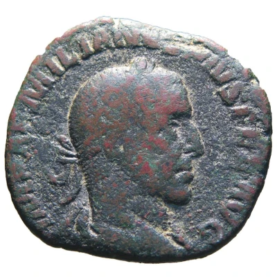 Sestertius - Aemilianus P M TR P I P P S C front