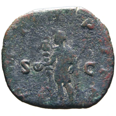 Sestertius - Aemilianus P M TR P I P P S C back