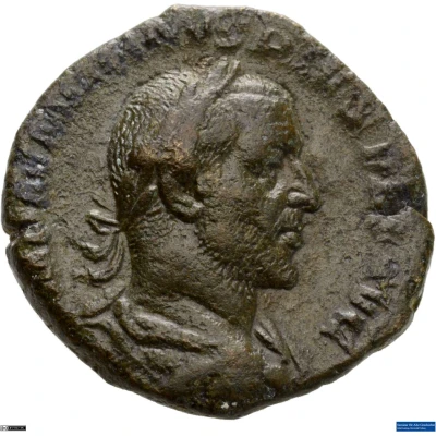 Sestertius - Aemilianus SPES PVBLICA S C; Spes front