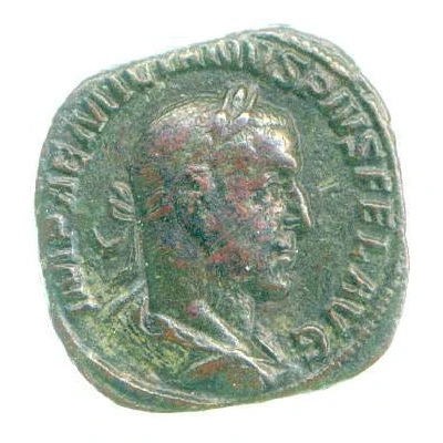 Sestertius - Aemilianus VICTORIA AVG S C; Victory front