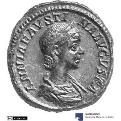 Sestertius - Anna Faustina and Elagabalus CONCORDIA S C front