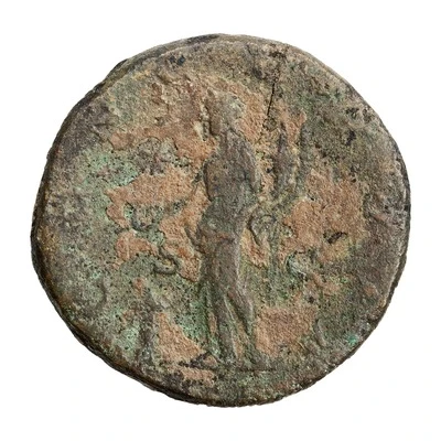 Sestertius - Aquilia Severa CONCORDIA S C; Concordia back