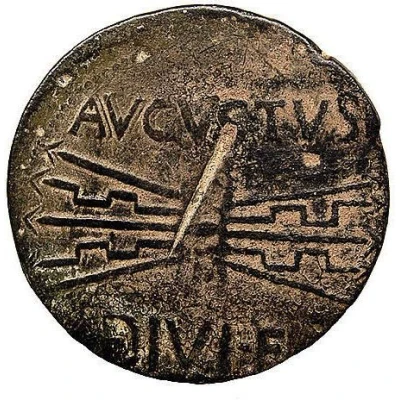 Sestertius - Augustus AVGVSTVS DIVI F 27 BC - 14 AD back