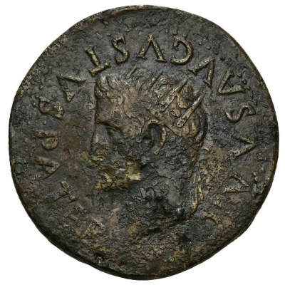 Sestertius - Augustus C V T T AETERNITATIS AVGVSTAE front