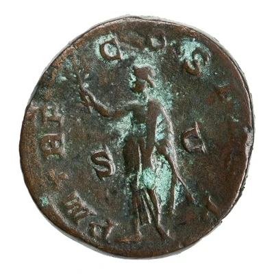 Sestertius - Balbinus P M TR P COS II P P S C back