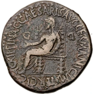 Sestertius - Caligula Apamea back