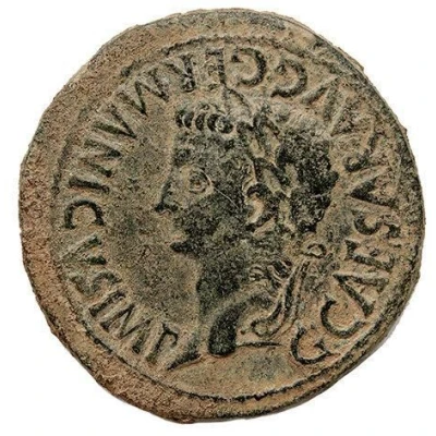 Sestertius - Caligula LICINIANO ET GERMANO II C C A VIR front