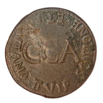 Sestertius - Caligula SCIPIONE ET MONTANO II VIR CCA back