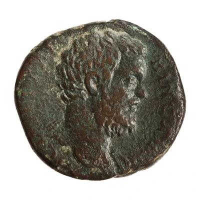 Sestertius - Clodius Albinus FELICITAS COS II S C; Felicitas front