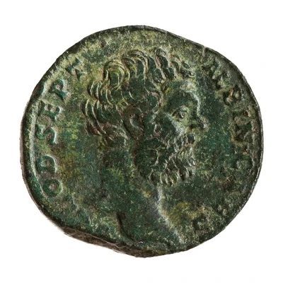 Sestertius - Clodius Albinus FELICITAS COS II S C; Felicitas front