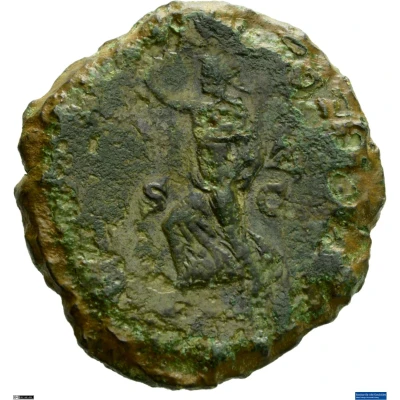 Sestertius - Elagabalus PAX AVGVSTI S C; Pax back