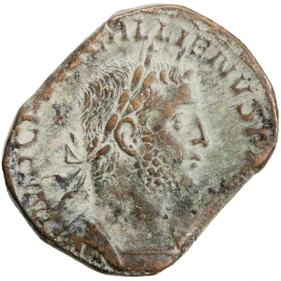 Sestertius - Gallienus FELICITAS AVGG S C; Felicitas front
