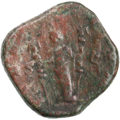 Sestertius - Gallienus FIDES MILITVM S C; Fides back