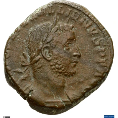 Sestertius - Gallienus FIDES MILITVM S C; Fides front