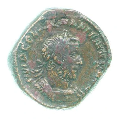 Sestertius - Gallienus IOVI CONSERVA S C; Jupiter front