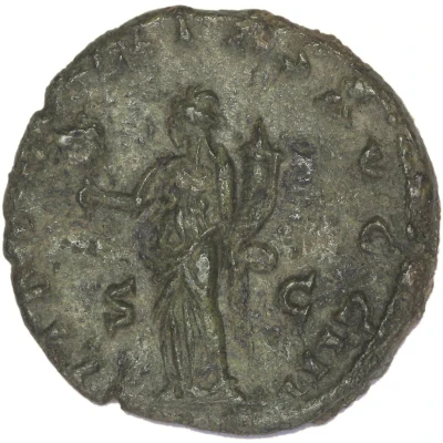 Sestertius - Gallienus LIBERALITAS AVGG III S C; Liberalitas back