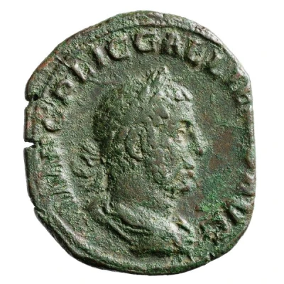 Sestertius - Gallienus PAX AVGG S C; Pax front