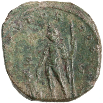 Sestertius - Gallienus RESTITVTOR ORBIS S C back