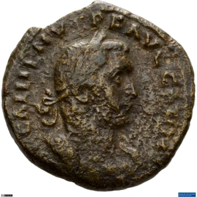 Sestertius - Gallienus VICTORIA GERM S C; Victory front