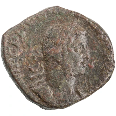 Sestertius - Gallienus VIRTVS AVGG S C front