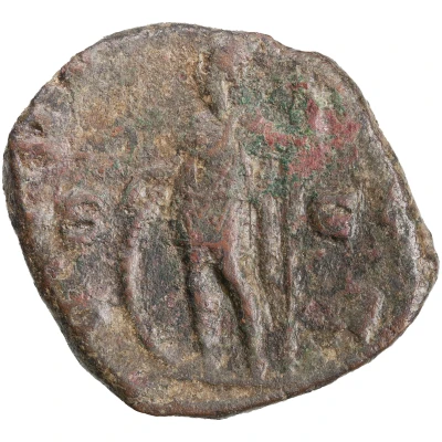 Sestertius - Gallienus VIRTVS AVGG S C back