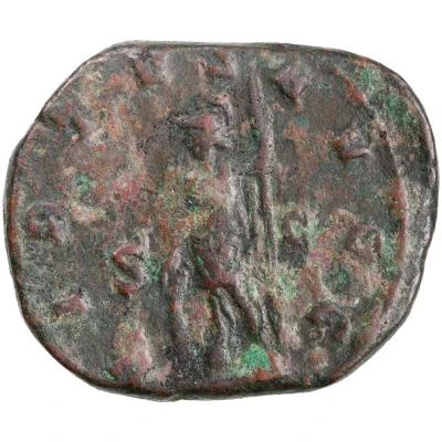 Sestertius - Gallienus VIRTVS AVGG S C back