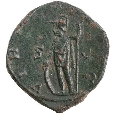 Sestertius - Gallienus VIRTVS AVGG S C back