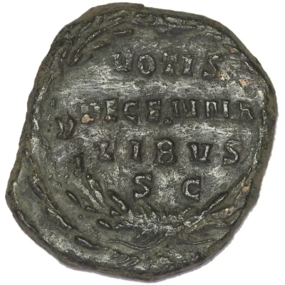 Sestertius - Gallienus VOTIS DECENNALIBVS S C back