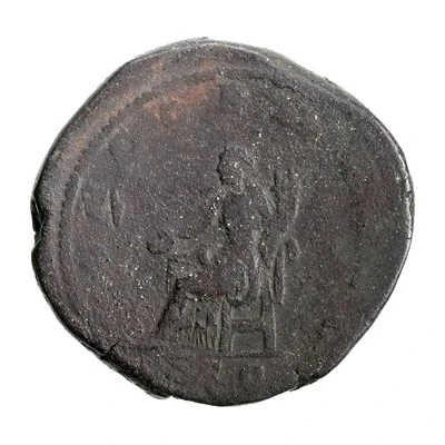 Sestertius - Gordian III CONCORDIA AVG S C; Concordia back