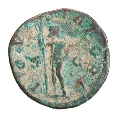 Sestertius - Gordian III IOVIS STATOR S C; Jupiter back