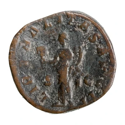 Sestertius - Gordian III LIBERALITAS AVG II S C; Liberalitas back